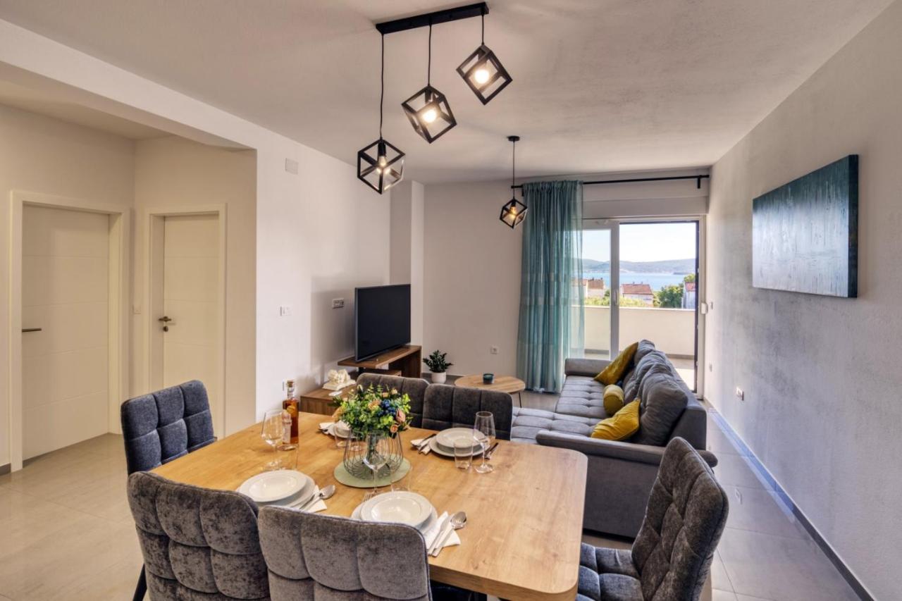 Crowonder Sun Dance Apartments With Heated Swimming Pool Seaview And Garden Sveti Filip i Jakov Luaran gambar